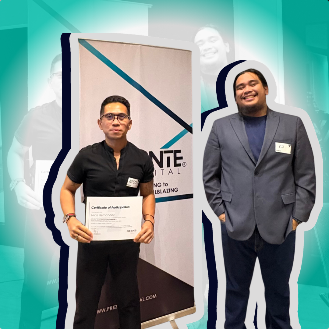 Graduates of Prezente Digital Marketing 101 Training