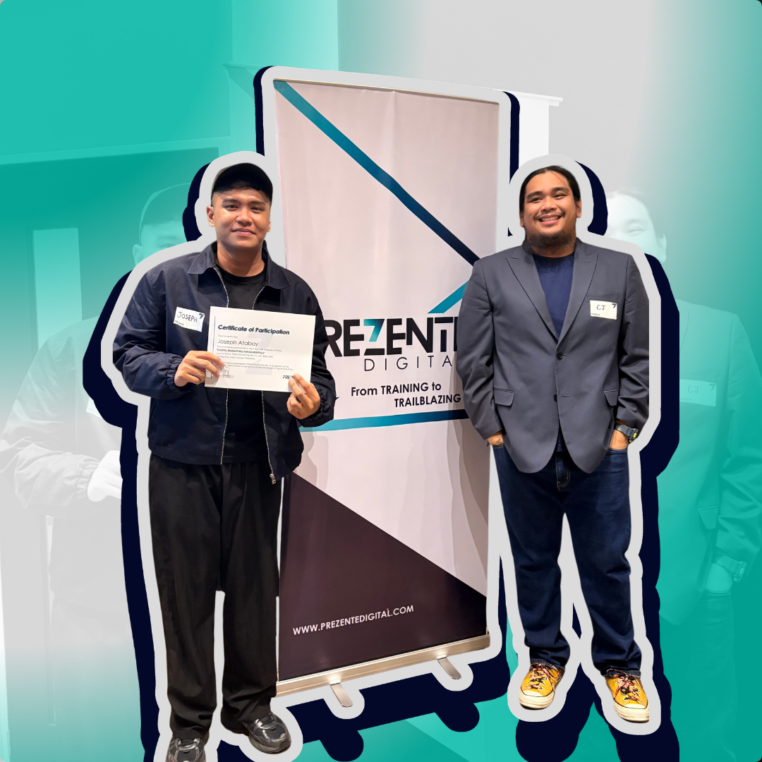 Graduates of Prezente Digital Marketing 101 Training